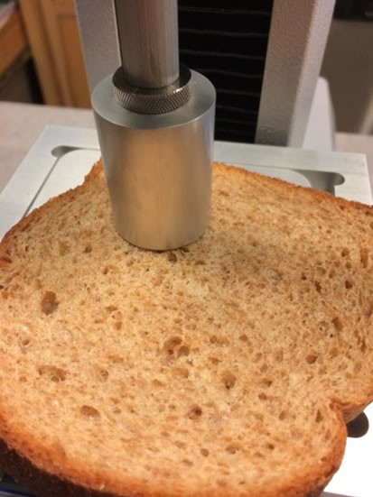 White bread softness testing